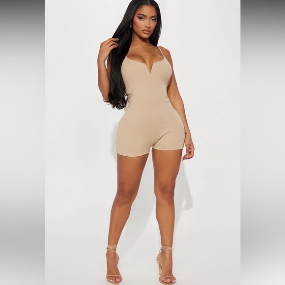 Pants - Ribbed Romper